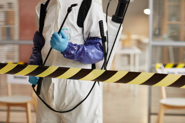 Professional Blood Cleanup technician working in Palo Alto, CA